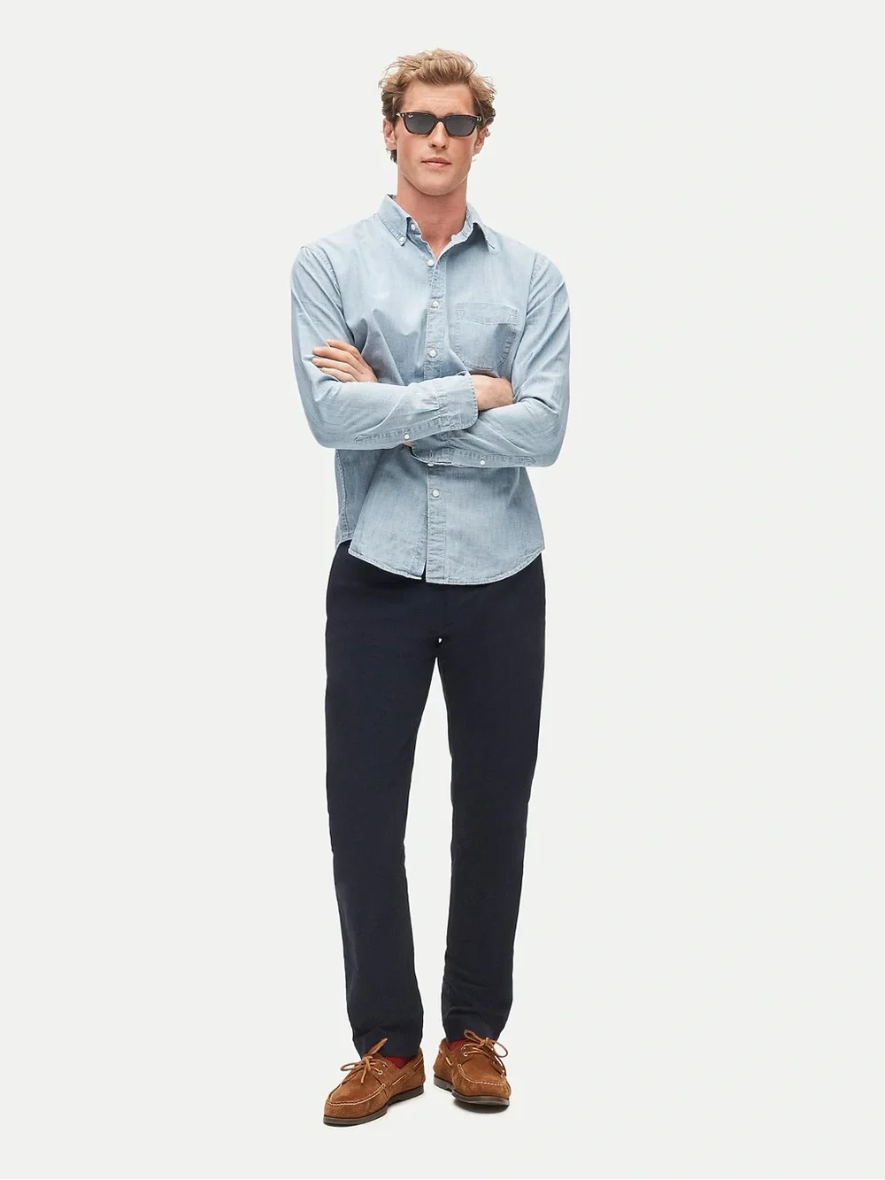J. CREW 484 Slim-fit stretch chino pant in Navy Size 32/30 $98 AR885